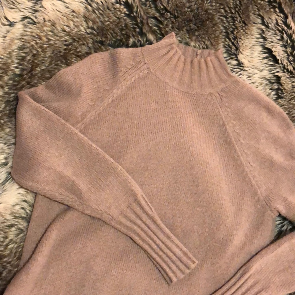 Sweater dress with mock neck - Picture 8 of 8